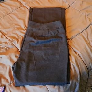 Ann Taylor Factory, women's blue patterned dress pants,  size 16.